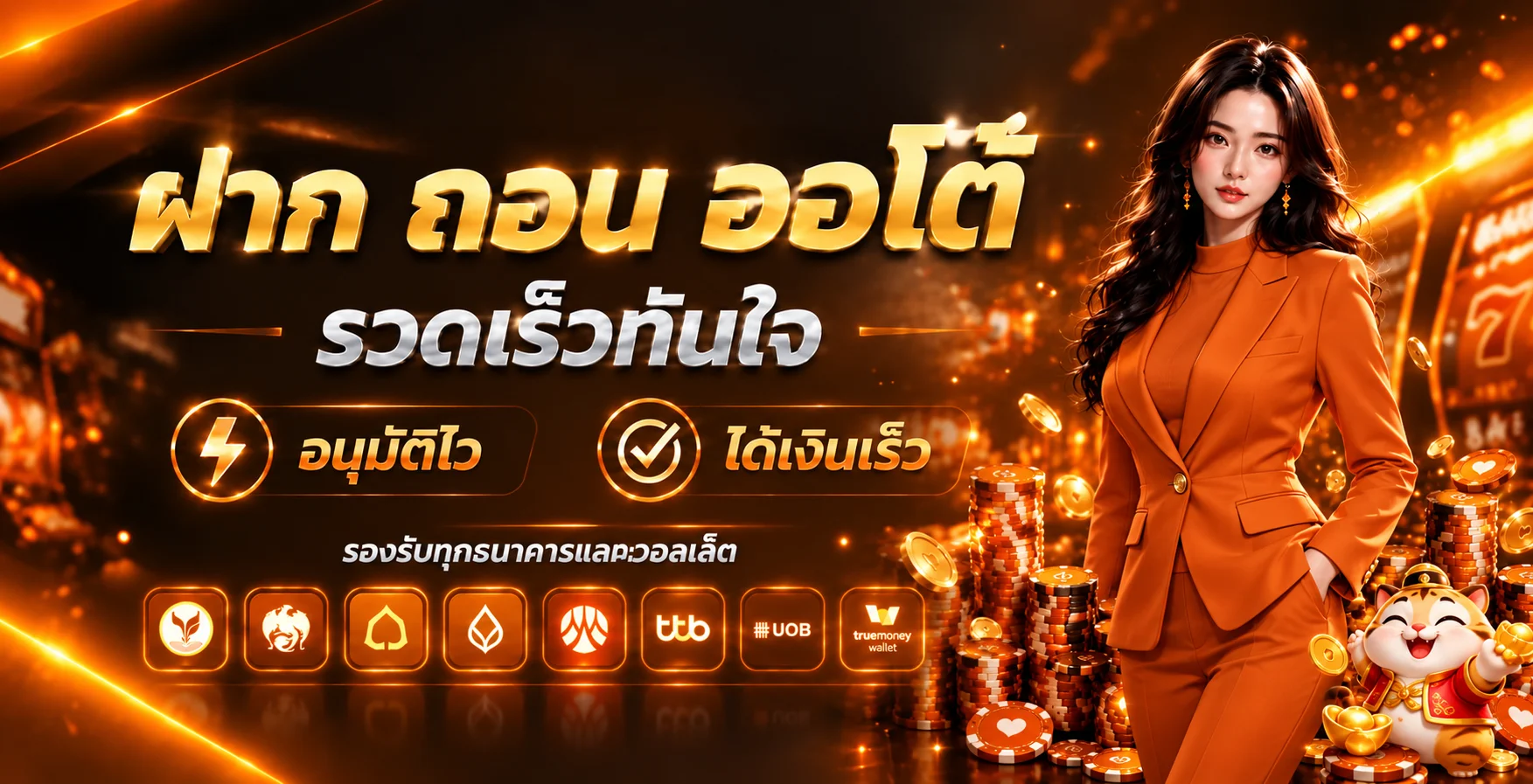 ระบบฝากถอนออโต้ FINNIXX รองรับหลายช่องทาง